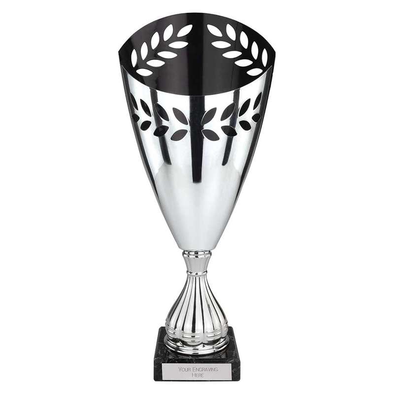 Maximus Laser Trophy Silver & Black